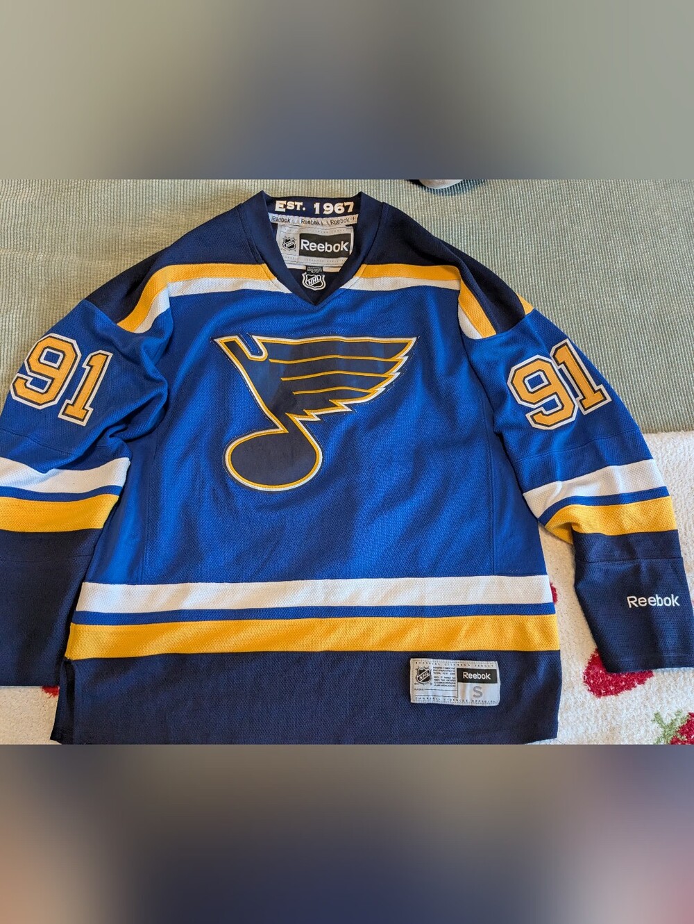 St. Louis Blues Reebok Vladimir Tarasenko NHL Jersey